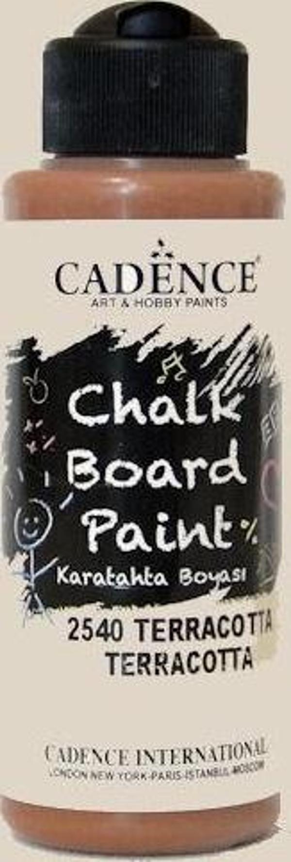 Cadence Chalkboard Paint Karatahta Boyası 120 ml. 2540 Terracotta - Image 1
