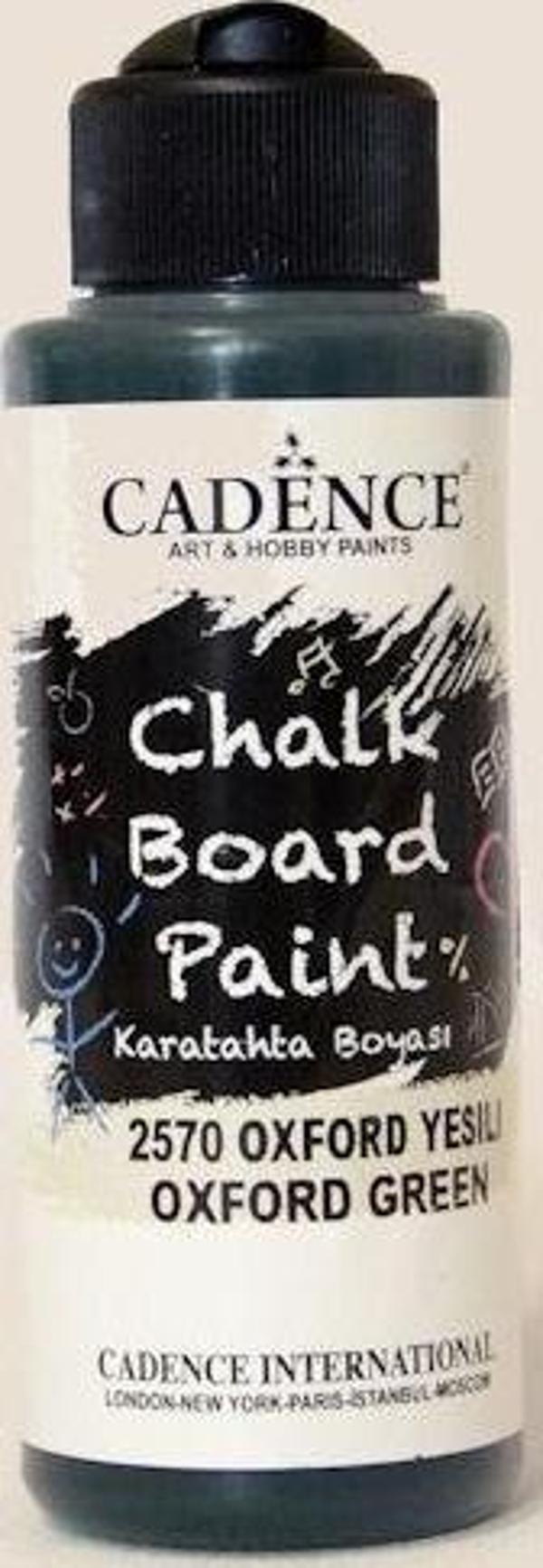 Cadence Chalkboard Paint Karatahta Boyası 120 ml. 2570 Oxford Yeşili - Image 1