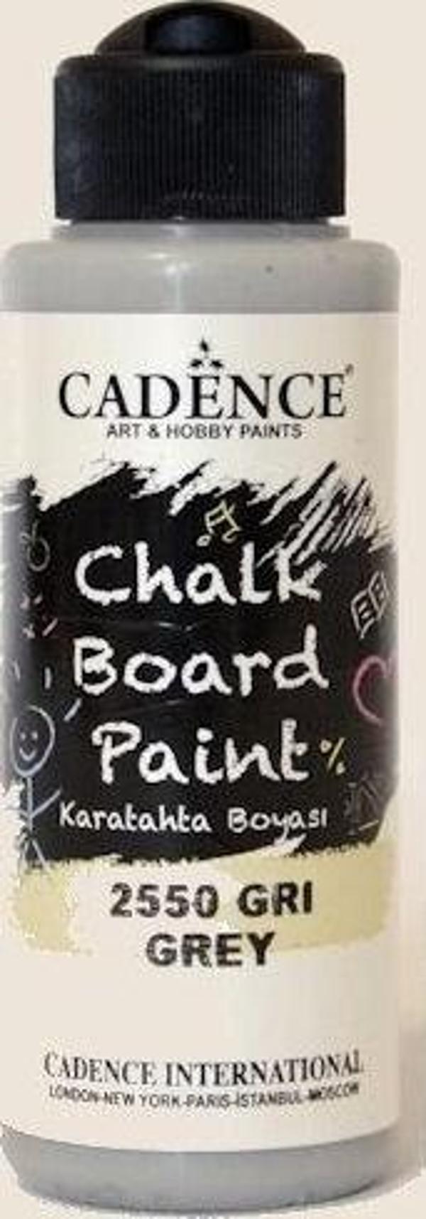 Cadence Chalkboard Paint Karatahta Boyası 120 ml. 2550 Gri - Image 1