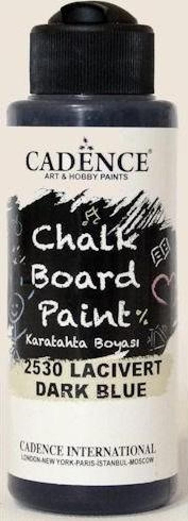 Cadence Chalkboard Paint Karatahta Boyası 120 ml. 2530 Lacivert - Image 1