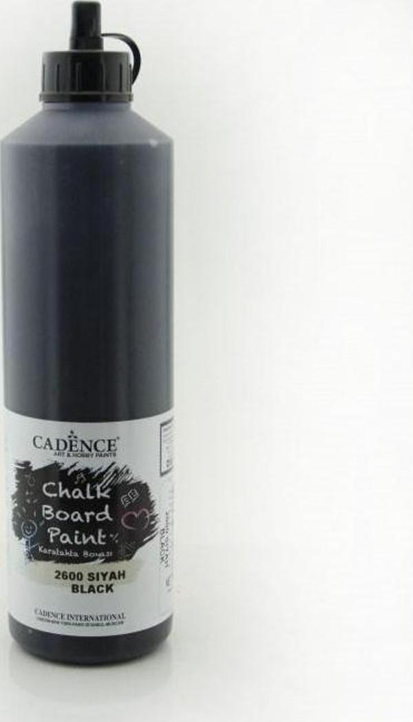 Cadence Chalkboard Paint Karatahta Boyası 750 ml. 2600 Siyah - Image 1