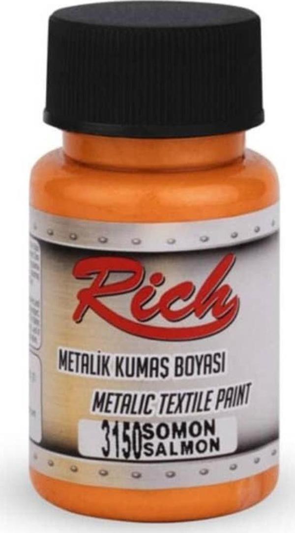 Rich Metalik Kumaş Boyası 50 cc. 3150 SOMON - Image 1