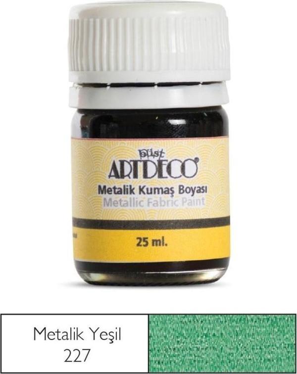 Artdeco Metalik Kumaş Boyası 227 Yeşil - Image 1