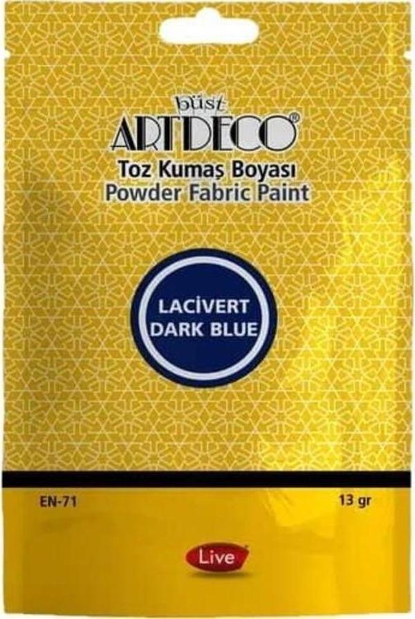 Artdeco Toz Kumaş Boyası 13 gr Lacivert 1110 - Image 1