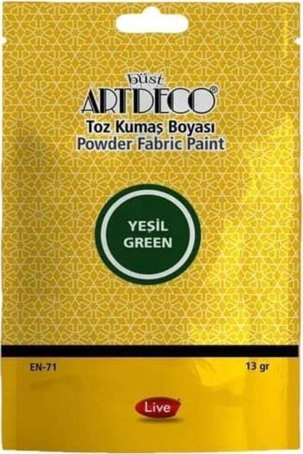 Artdeco Toz Kumaş Boyası 13 gr Yeşil 1113 - Image 1