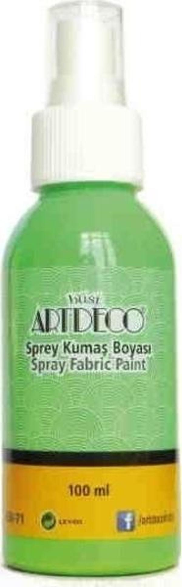 Artdeco Sprey Kumaş Boyası 1212 AÇIK YEŞİL - Image 1
