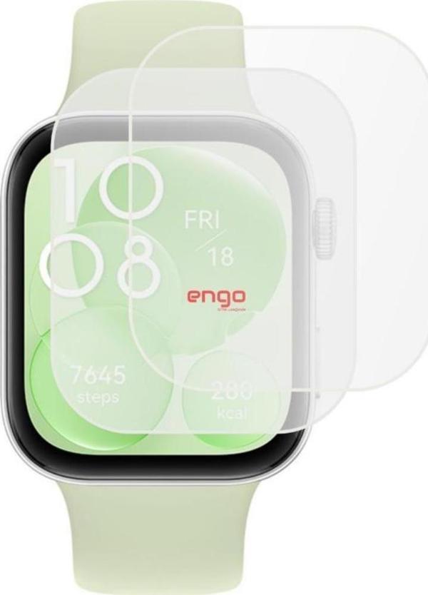 Huaweı Watch Fit 3 Ekran Koruyucu TPU Şeffaf Film 2 Adet - Image 1