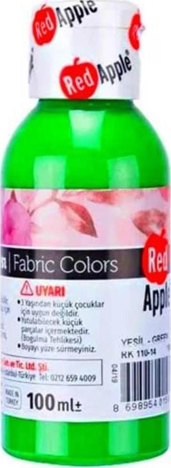 Red Apple Kumaş Boyası 100 ml Açık Yeşil - Image 1
