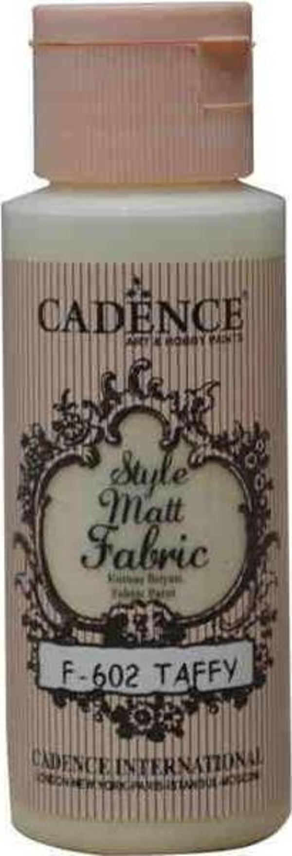 Cadence Style Matt Fabric Kumaş Boyası F-602 Taffy - Image 1