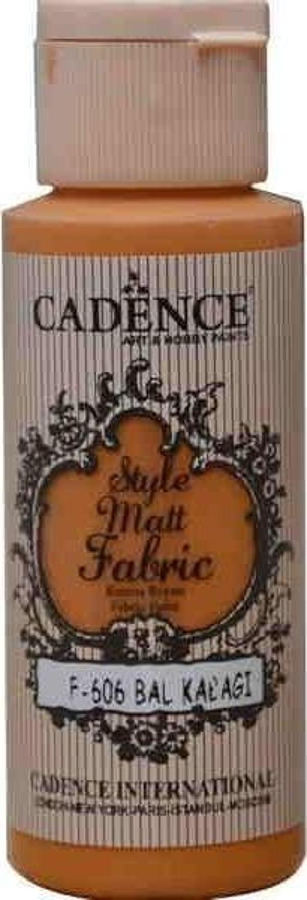 Cadence Style Matt Fabric Kumaş Boyası F-606 Balkabağı - Image 1