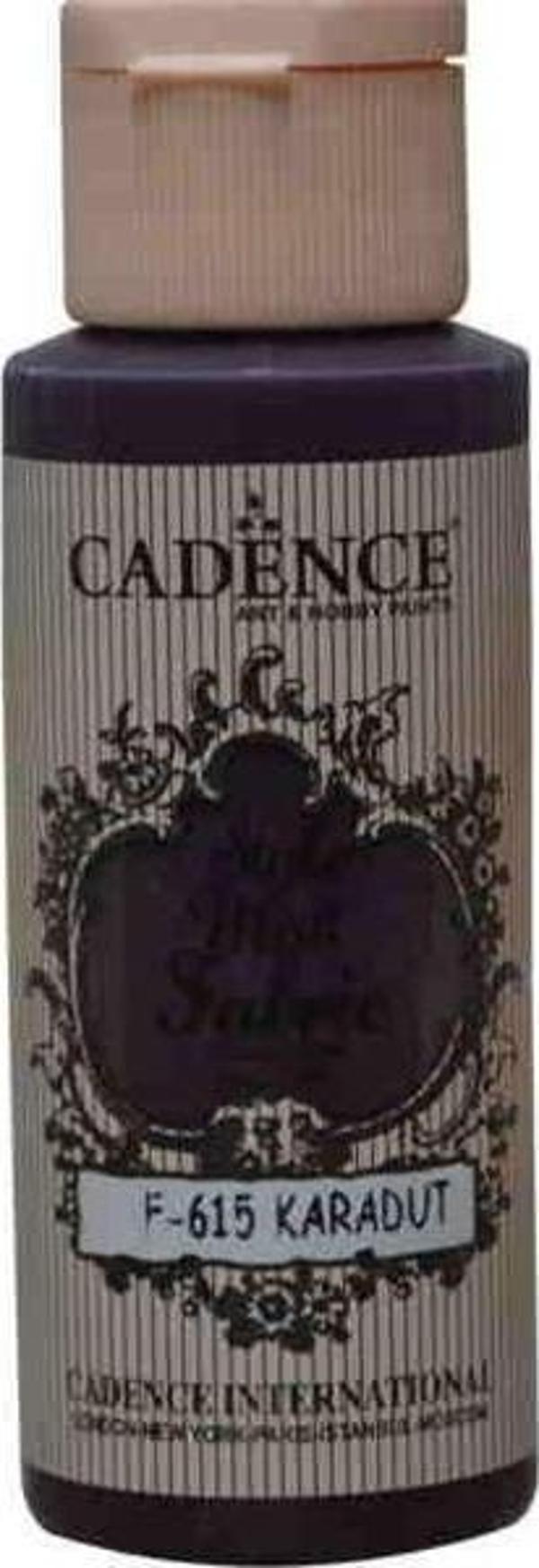 Cadence Style Matt Fabric Kumaş Boyası F-615 Karadut - Image 1