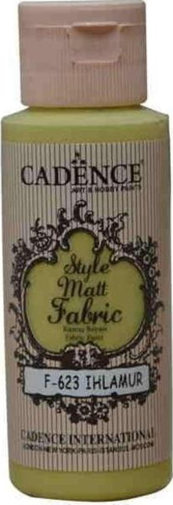 Cadence Style Matt Fabric Kumaş Boyası F-623 Ihlamur - Image 1