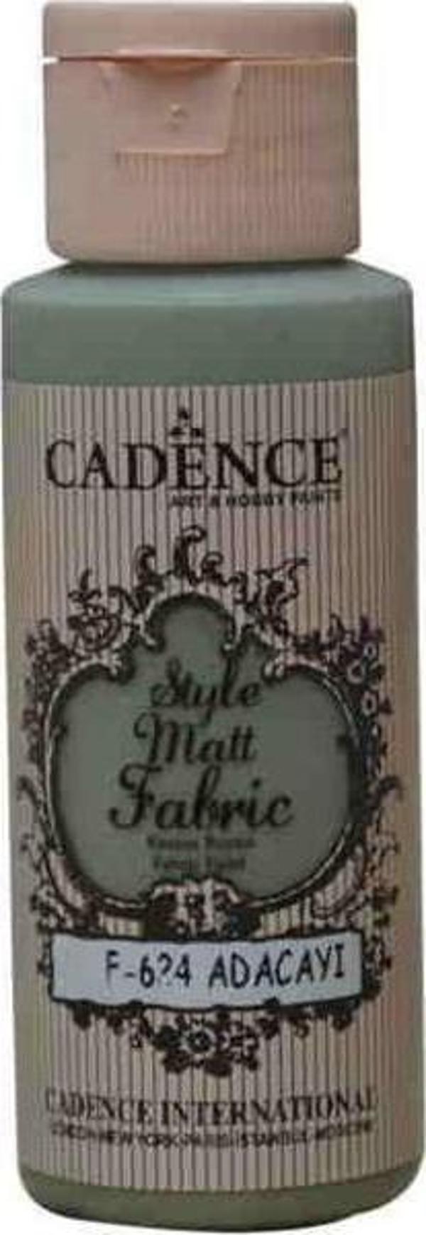 Cadence Style Matt Fabric Kumaş Boyası F-624 Adaçayı - Image 1