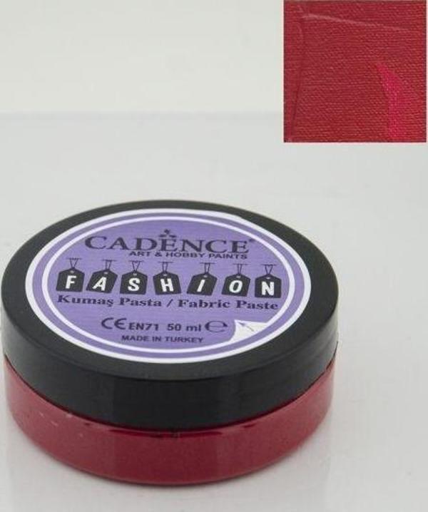 Cadence Fashion Kumaş Pasta FP-04 KRİMSON KIRMIZI - Image 1
