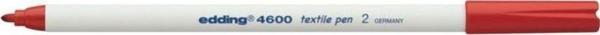 Edding 4600 Tekstil Kalemi RED - Image 1