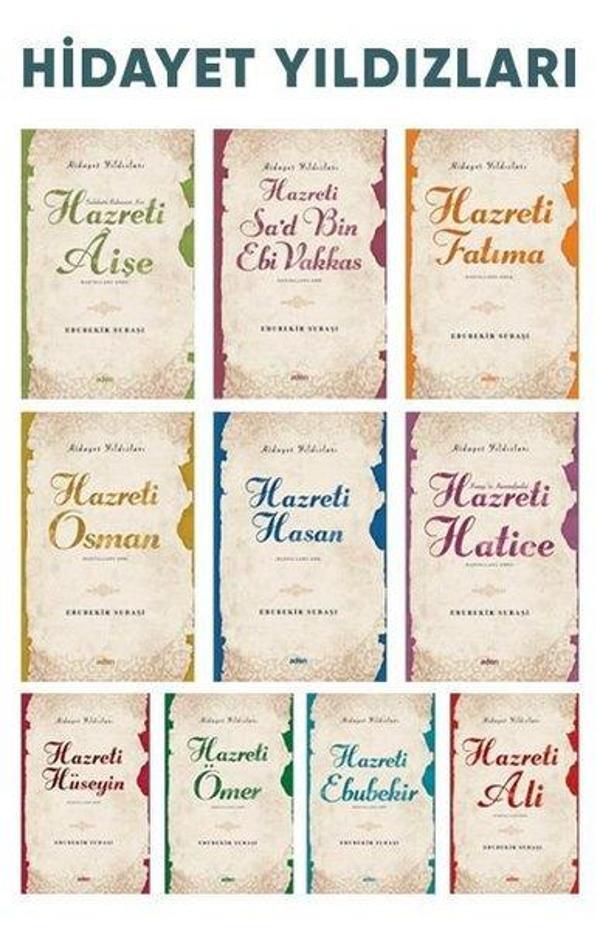 Hidayet Yıldızları Seti - 10 Kitap Takım - Aden Yayınevi - Image 1