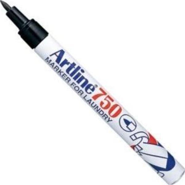 Artline 750 Laundry Marker Çamaşır Kalemi SİYAH - Image 1