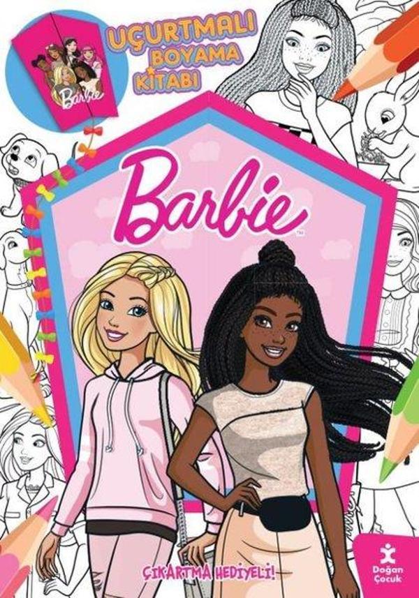 Barbie - Uçurtmalı Boyama Kitabı - Çıkartma Hediyeli! - Doğan Çocuk - Image 1