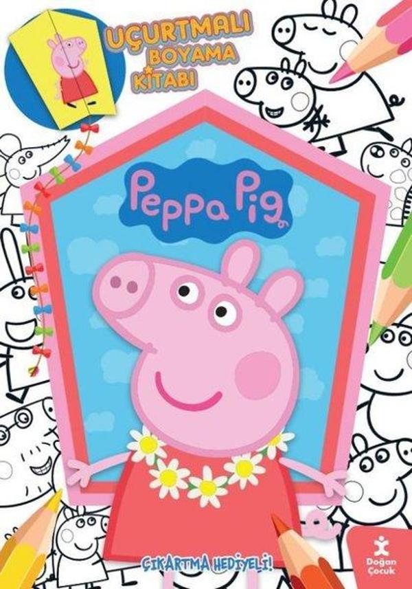 Peppa Pig - Uçurtmalı Boyama Kitabı - Çıkartma Hediyeli! - Doğan Çocuk - Image 1