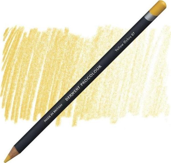 Derwent Procolour Kuru Boya Kalemi 07 YELLOW OCHRE - Image 1