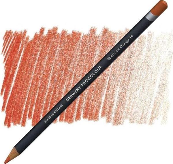 Derwent Procolour Kuru Boya Kalemi 10 SPECTRUM ORANGE - Image 1