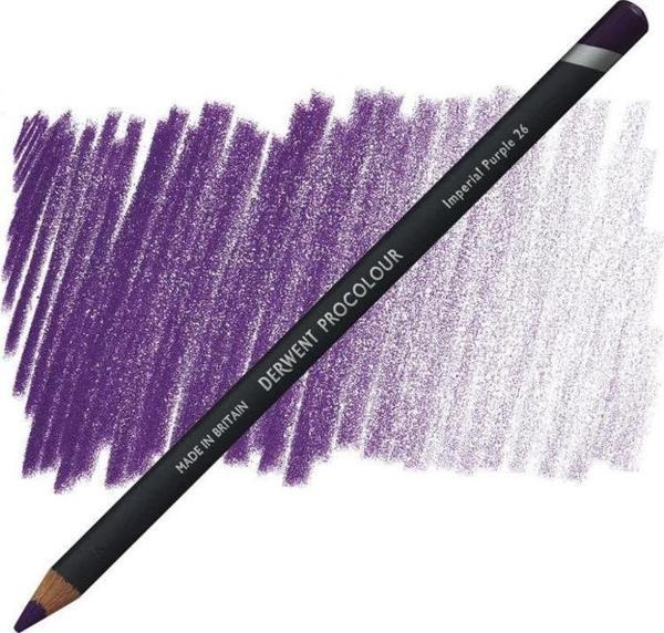 Derwent Procolour Kuru Boya Kalemi 26 IMPERIAL PURPLE - Image 1
