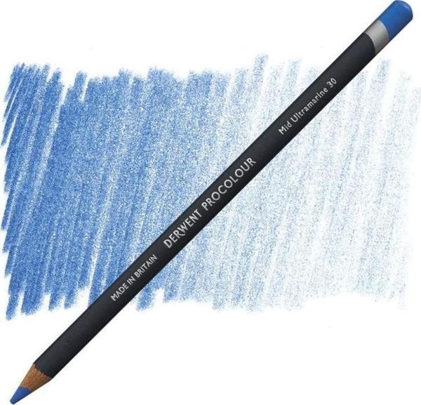 Derwent Procolour Kuru Boya Kalemi 30 MID ULTRAMARINE - Image 1