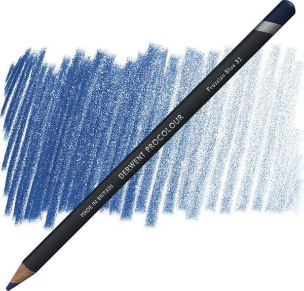 Derwent Procolour Kuru Boya Kalemi 32 PRUSSIAN BLUE - Image 1