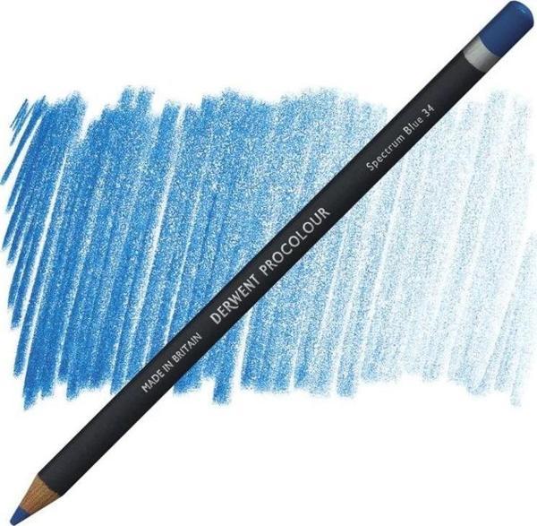 Derwent Procolour Kuru Boya Kalemi 34 SPECTRUM BLUE - Image 1