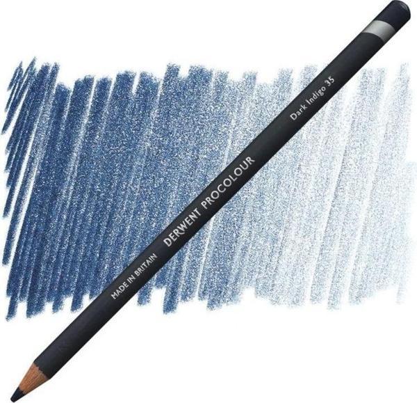 Derwent Procolour Kuru Boya Kalemi 35 DARK INDIGO - Image 1