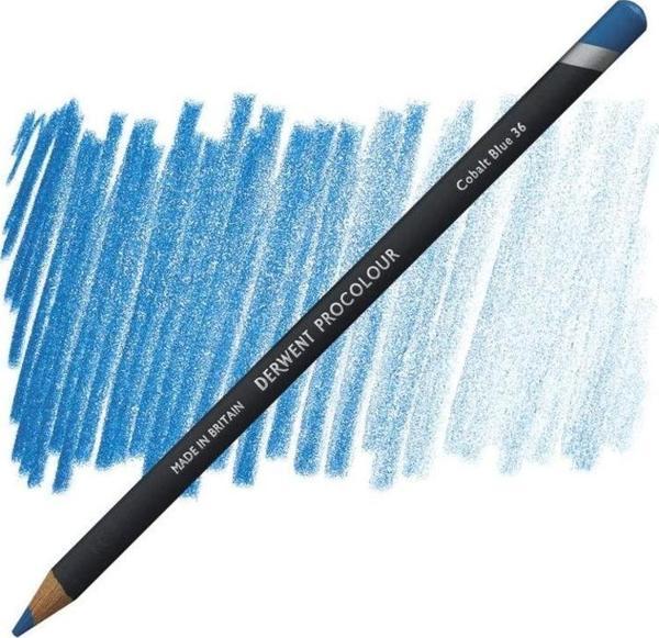 Derwent Procolour Kuru Boya Kalemi 36 COBALT BLUE - Image 1