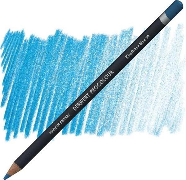 Derwent Procolour Kuru Boya Kalemi 39 KINGFISHER BLUE - Image 1