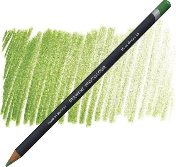 Derwent Procolour Kuru Boya Kalemi 50 MOSS GREEN - Image 1