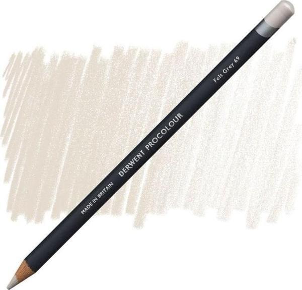 Derwent Procolour Kuru Boya Kalemi 69 FELT GREY - Image 1