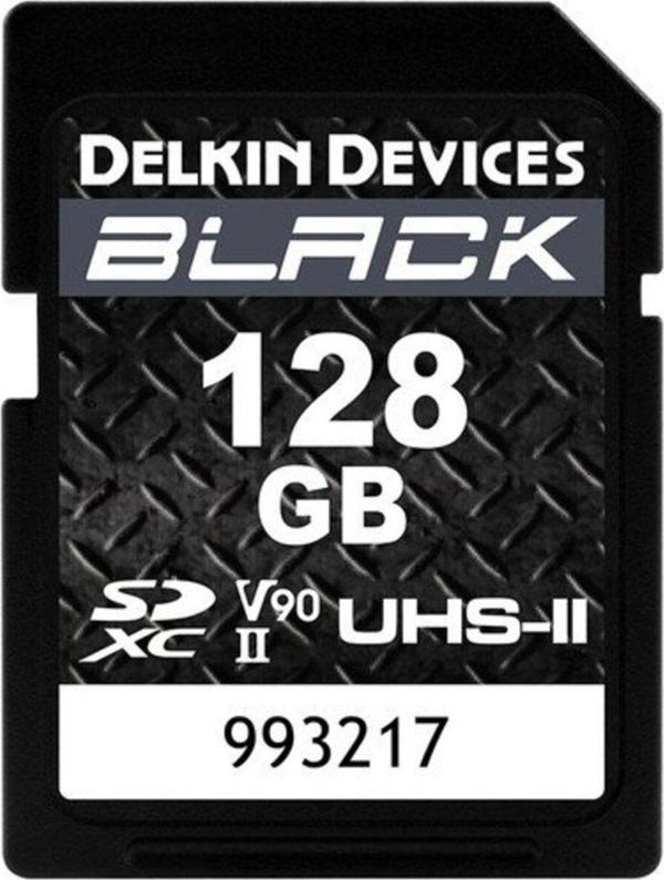 Delkin Devices 128Gb Black Uhs-Iı Sdxc V90 Hafıza Kartı ( Dsdbv90128) - Image 1