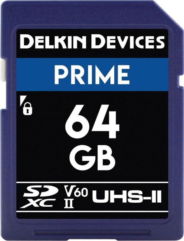Delkin Devices 64Gb Prime Sdxc Uhs-Iı 280Mb/S V60 Hafıza Kartı - Image 1