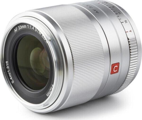 Viltrox Af 33 Mm F/1.4 Xf For Fujifilm Silver Lens - Image 1