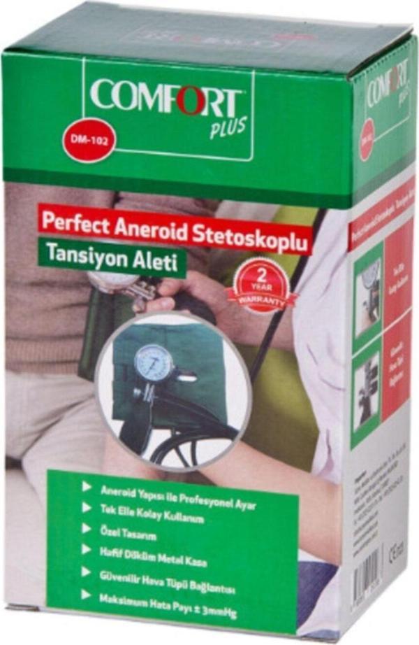 Comfort Plus Dm-102 Perfect Aneroid Stetoskoplu Tansiyon Aleti - Image 1