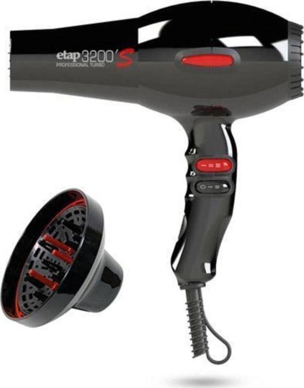 Etap 3200 S Curly 2400 W Profesyonel Saç Kurutma Makinesi Difüzör - Image 1