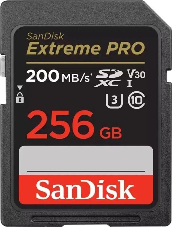 Sandisk Ext Pro C10 Sdsdxxd-256G-Gn4In 256Gb 200Mb/S Hafıza Kartı - Image 1