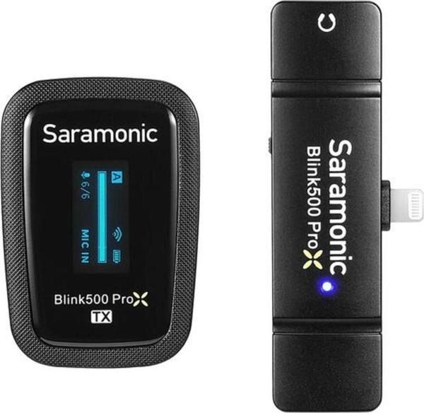 Saramonic Blink 500 Pro X B3 (Tx+Rx) Apple Cihazlar İçin Tek Konuşmacılı Kablosuz Yaka Mikrofonu Sistemi - Image 1