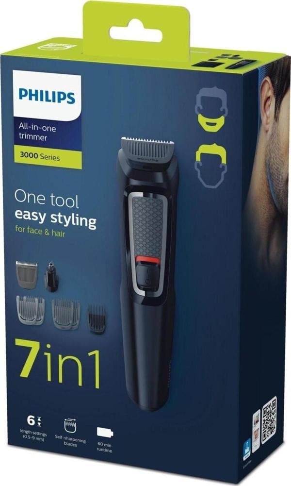 Philips Mg3720 Erkek Bakım Seti 7'Si 1 Arada Saç & Sakal Şekillendirici - Image 1