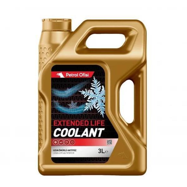 Petrol Ofisi Extended Life Coolant Kırmızı Antifriz 3lt - Image 1