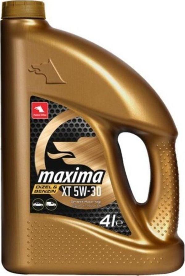 Petrol Ofisi Maxima Xt 5w-30 Motor Yağı 4 Litre - Image 1