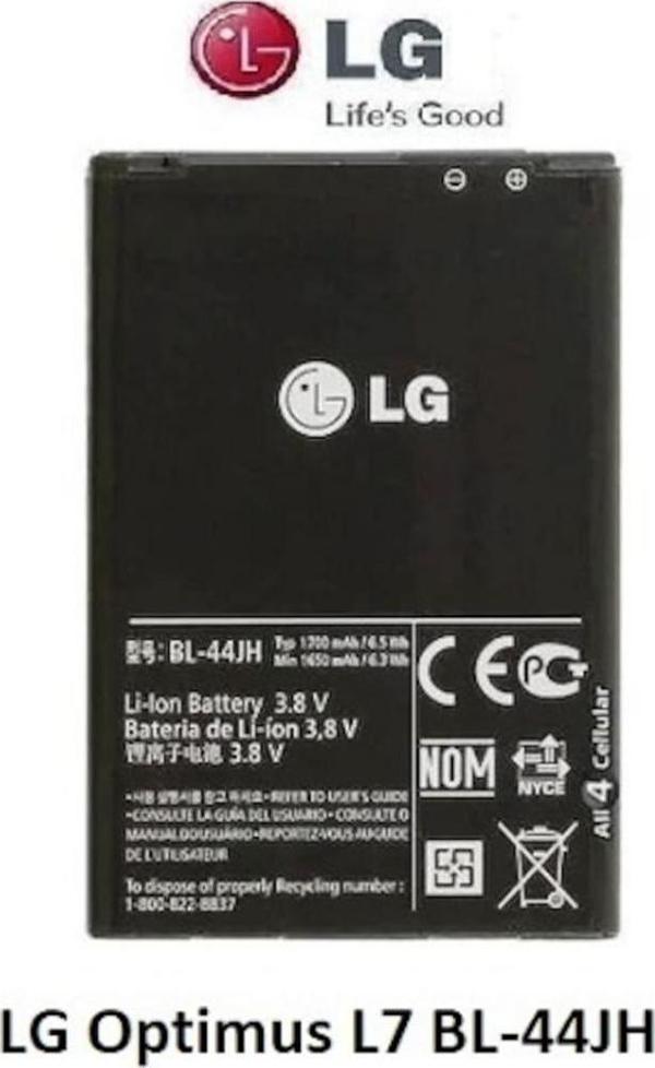 Lg Optimus L7 Bl-44Jh Batarya Pil - Image 1