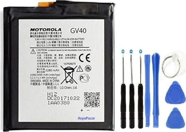 Motorola Moto Z Droid Force Xt1650 Gv40 Pil Batarya ve Tamir Seti - Image 1