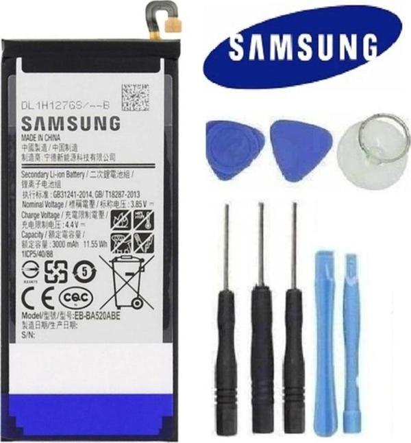 Samsung A5 A520 Pil Bataryaeb-Ba520Abe ve Tamir Seti - Image 1