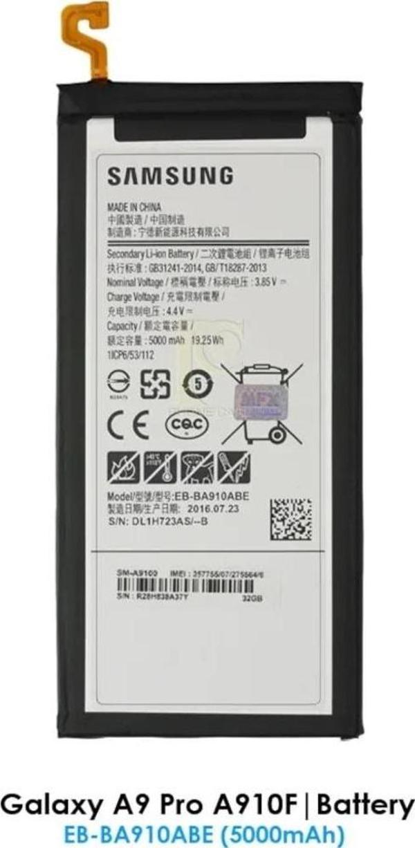 Samsung A9 Pro A910 Eb-Ba910Abe Batarya Pil ve Tamir Seti - Image 1