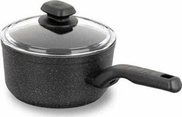 Korkmaz Granit Indüksiyonlu 18 cm Sos Tenceresi A1340 Ornella - Image 1