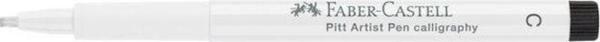 Faber-Castell Pitt Artist Pen Brush (B) Beyaz - Image 1